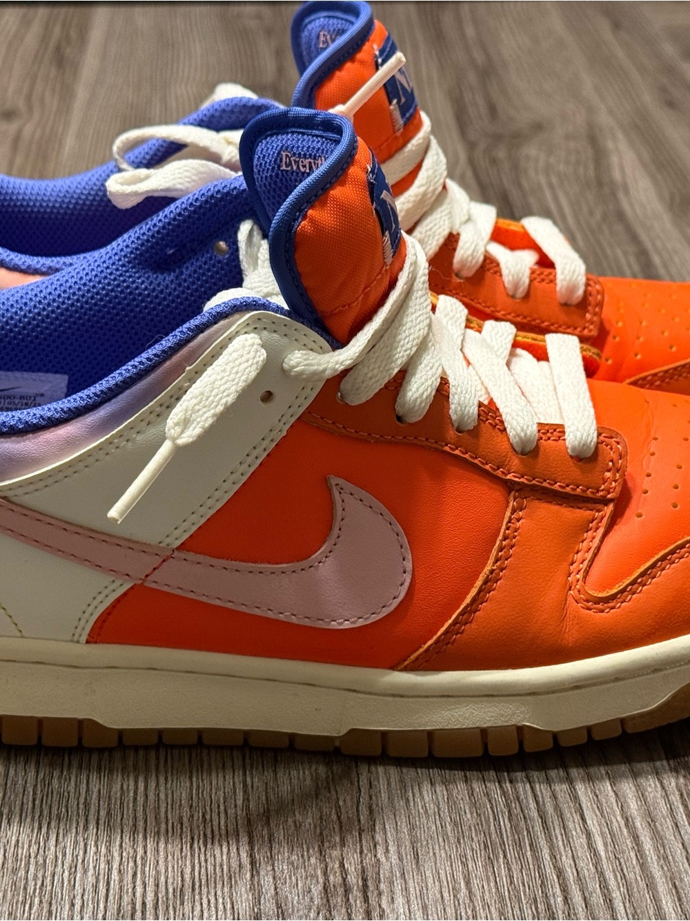 Nike Kids Orange, Purple & Pink Low-Top Sneakers